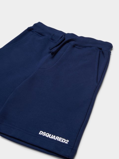 Темно-синій костюм DSQUARED KID з бавовни: фото 4 - Invogue