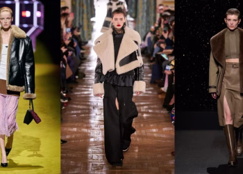 Как и с чем носить дубленки: фото - Invogue