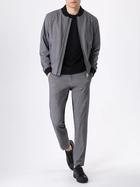 Чёрная футболка BOSS: фото 3 - Invogue