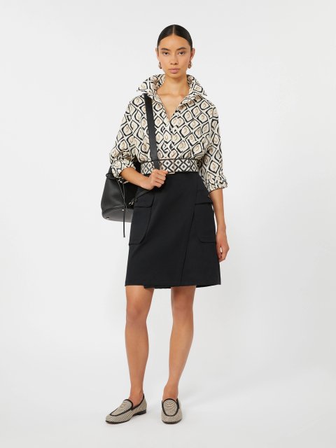 Бежева сорочка оверсайз Max Mara з бавовни: фото 1 - Invogue