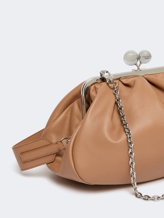 Коричнева сумка Pasticcino Weekend MaxMara зі шкіри: фото 3 - Invogue