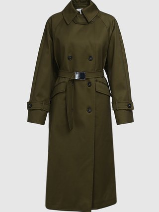 Зелёный плащ Sportmax: фото 5 - Invogue