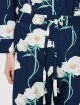 Темно-сині штани Kenzo з бавовни з квітковим принтом: фото 4 - Invogue