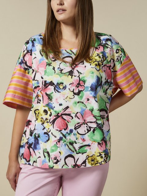 Жовта блуза MARINA RINALDI : фото - Invogue