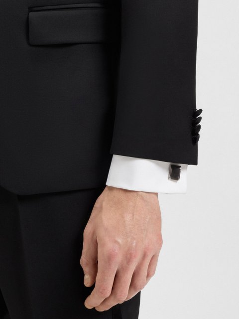 Чорні запонки BOSS : фото 1 - Invogue