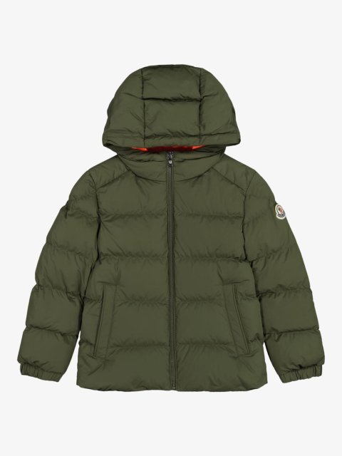 Зеленая куртка MONCLER ENFANT: фото - Invogue