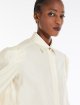 Молочна блуза Max Mara з пишними плечима: фото 4 - Invogue