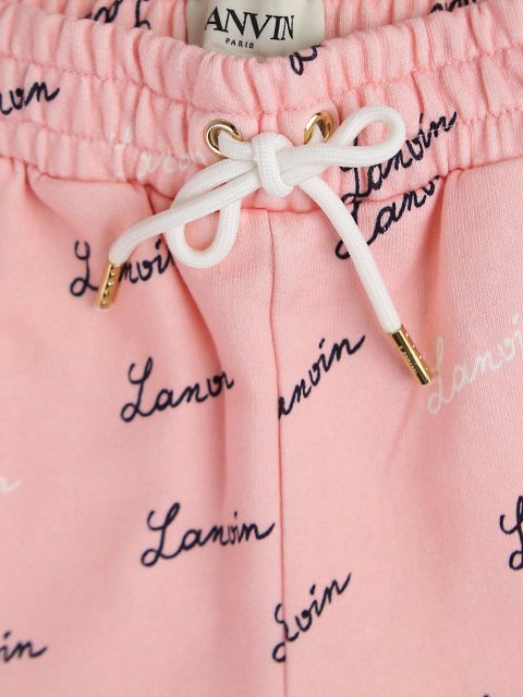 Рожеві шорти LANVIN KIDS : фото 3 - Invogue