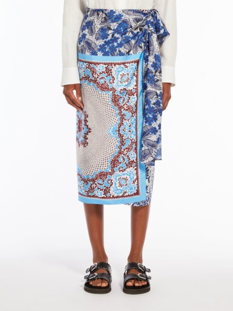 Юбка WEEKEND MAX MARA из шелка: фото 1 - Invogue