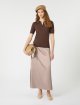 Рожева спідниця WEEKEND MAX MARA атласна: фото 1 - Invogue