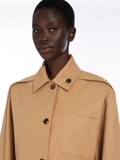 Світло-коричнева куртка Max Mara укорочена: фото 4 - Invogue