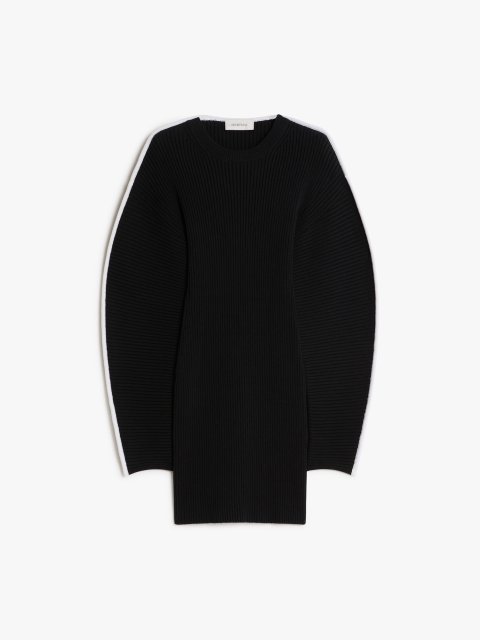 Чорна сукня Sportmax трикотажна: фото - Invogue
