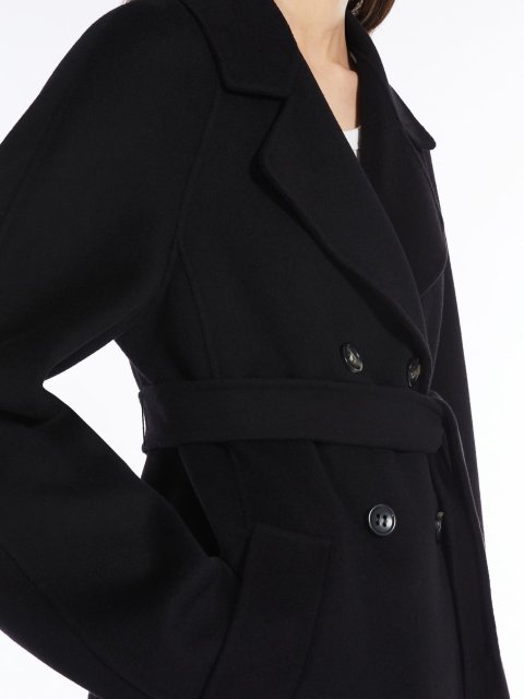 Чорне пальто SPORTMAX : фото 3 - Invogue