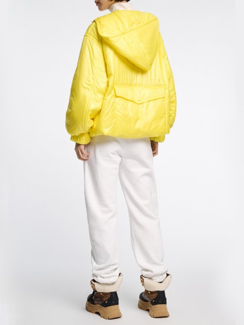 Желтая куртка Dorothee Schumacher нейлоновая: фото 3 - Invogue