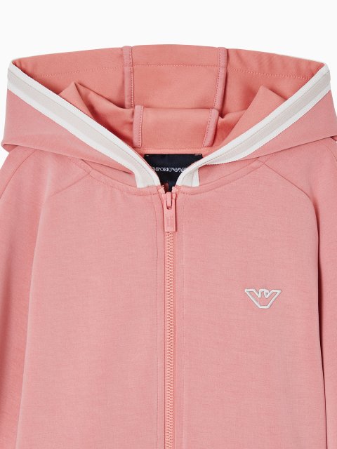 Бежева кофта та штани Emporio Armani з модалу: фото 3 - Invogue