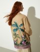 Бежева куртка Max&Co з вишивкою: фото 4 - Invogue