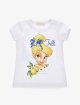 Футболка біла для дівчаток Tinkerbell Monnalisa: фото - Invogue