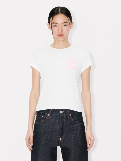 Белая футболка KENZO из хлопка: фото 2 - Invogue