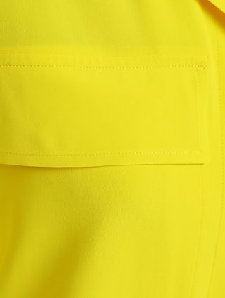 Жёлтая рубашка Sportmax: фото 5 - Invogue