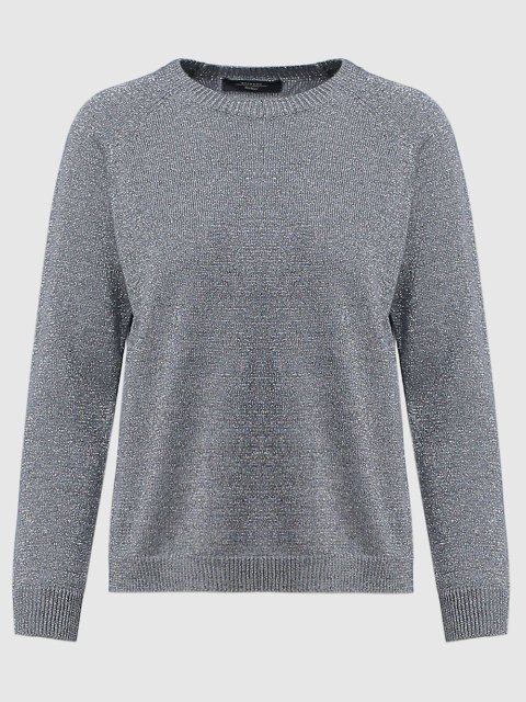 Серый свитер WEEKEND MAX MARA: фото - Invogue