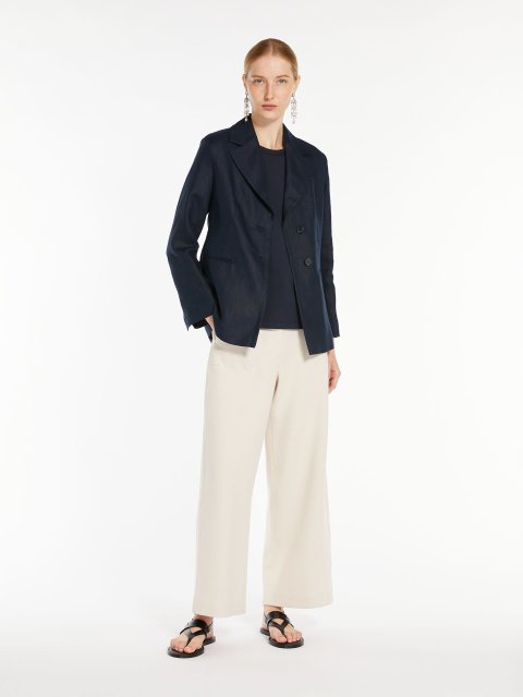 Темно-синій жакет MAX MARA : фото 3 - Invogue