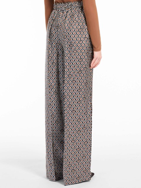 Коричневі брюки MAX MARA : фото 2 - Invogue