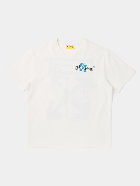 Белая футболка Off-White из хлопка: фото - Invogue