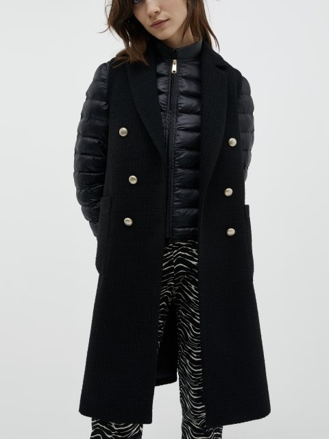 Чорне пальто MAX&CO : фото 2 - Invogue