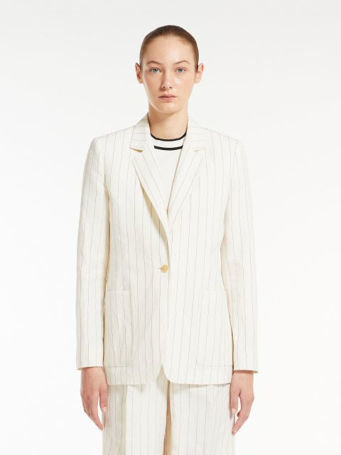 Білий жакет MAX MARA : фото 1 - Invogue