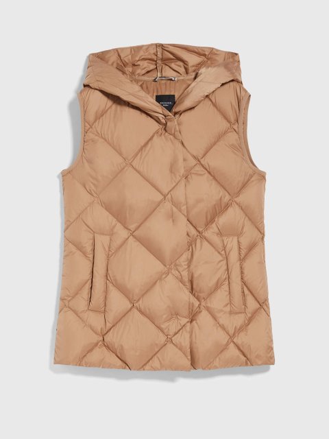 Коричневий жилет WEEKEND MAX MARA : фото - Invogue