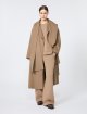 Світло-коричневе пальто MAX MARA з чистої вовни: фото 1 - Invogue