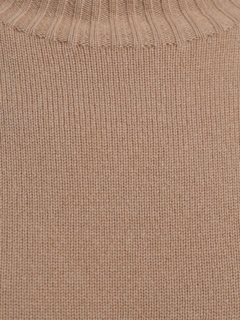 Бежевый свитер MAX MARA: фото 4 - Invogue