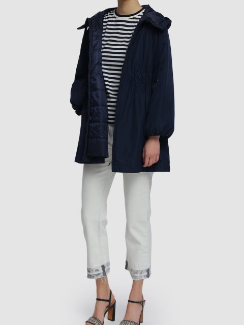 Тёмно-синяя куртка MARELLA: фото 1 - Invogue