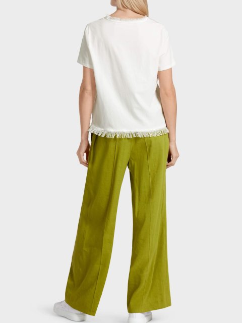 Белая футболка MARC CAIN: фото 2 - Invogue