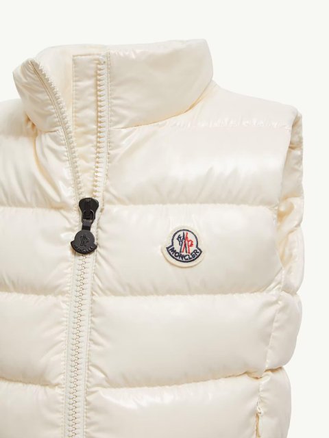 Бежевий жилет MONCLER ENFANT : фото 1 - Invogue