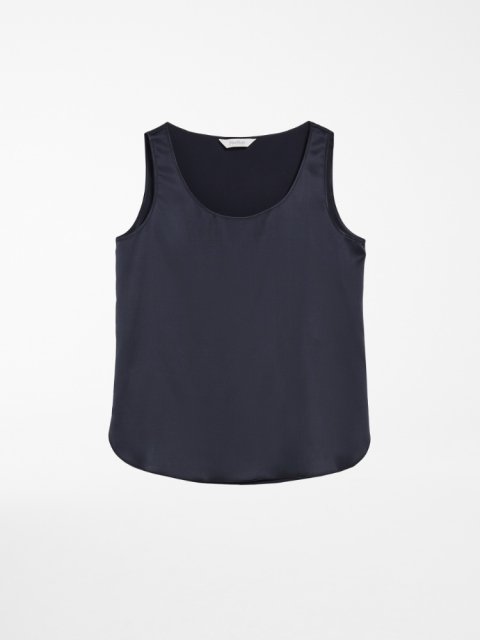 Синя майка MAX MARA : фото - Invogue