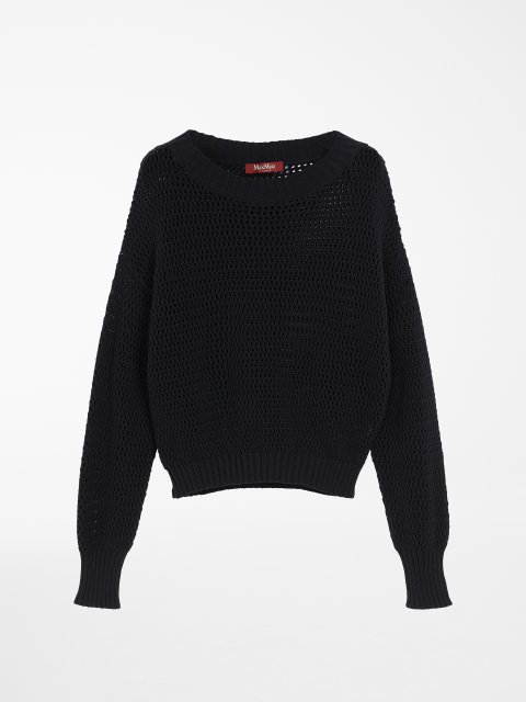 Чёрный свитер MAX MARA: фото - Invogue