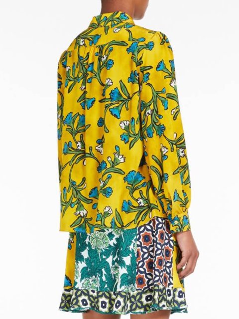 Жовта сорочка WEEKEND MAX MARA : фото 2 - Invogue