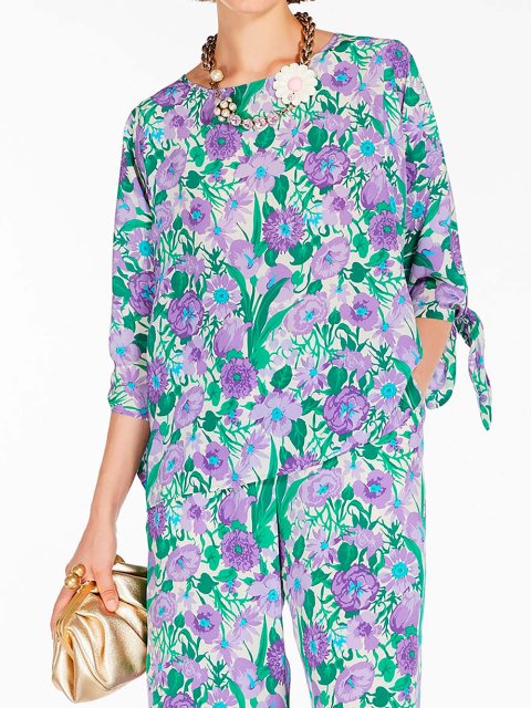 Бузкова сорочка WEEKEND MAX MARA : фото 3 - Invogue