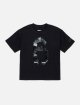 Чорна футболка MM6 Maison Margiela з бавовни: фото - Invogue