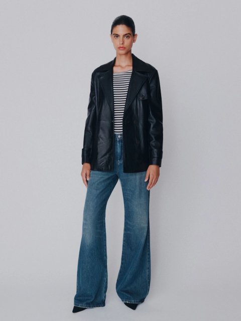 Темно-сині джинси MARELLA з бавовняного деніму: фото 1 - Invogue