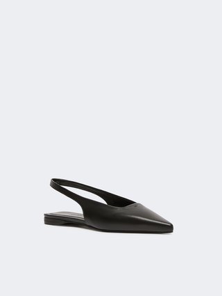 Черные туфли Max Mara из кожи: фото 1 - Invogue