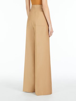 Бежеві брюки MAX MARA : фото 2 - Invogue