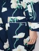 Темно-сині штани Kenzo з бавовни з квітковим принтом: фото 5 - Invogue