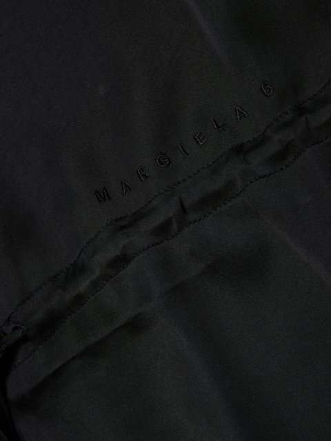 Чорна сукня MM6 MAISON MARGIELA KIDS : фото 2 - Invogue