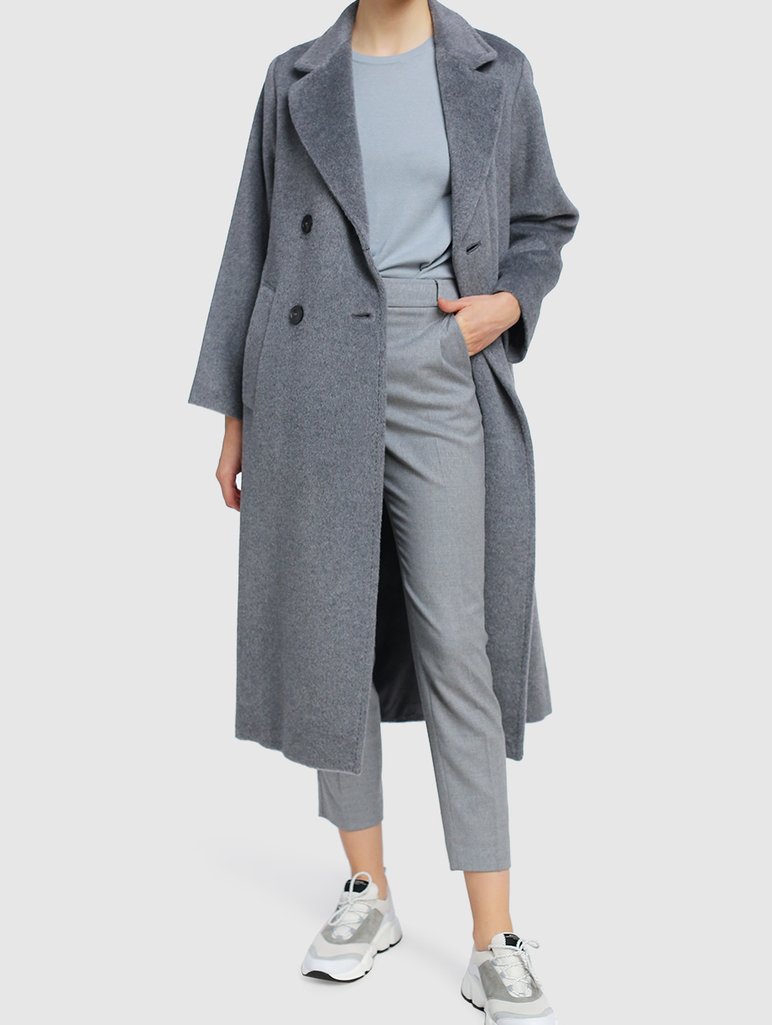 Синий свитер WEEKEND MAX MARA: фото 1 - Invogue