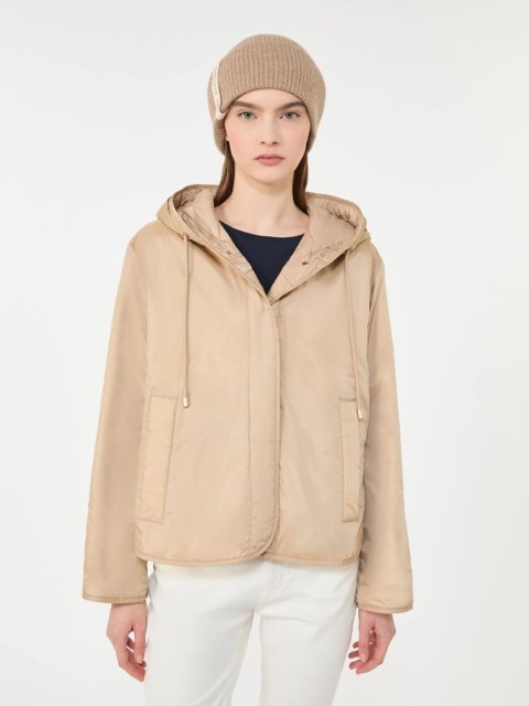 Бежева куртка WEEKEND MAX MARA з водовідштовхувальної тканини: фото 4 - Invogue