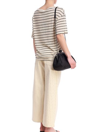 Бежевые брюки WEEKEND MAX MARA: фото 2 - Invogue