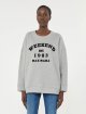 Світло-сірий світшот WEEKEND MAX MARA з бавовняного трикотажу: фото 2 - Invogue