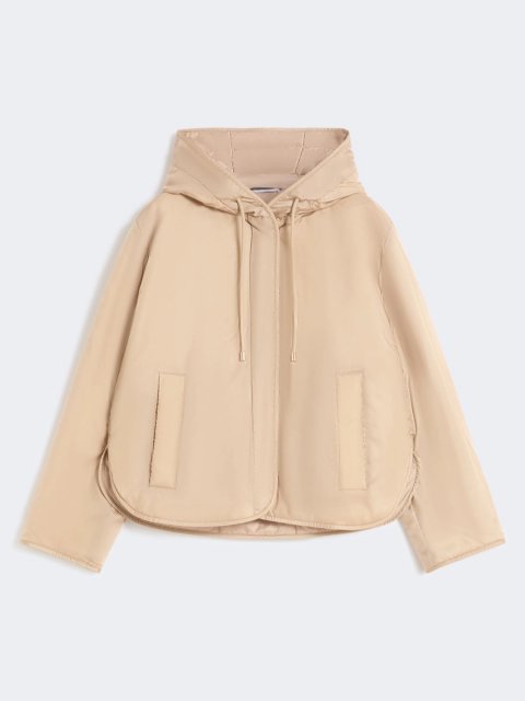 Бежева куртка WEEKEND MAX MARA з водовідштовхувальної тканини: фото - Invogue